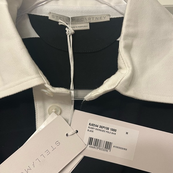 BRAND NEW! Stella McCartney Pony Club Oversized Rugby Top, Size M - Picture 14 of 16